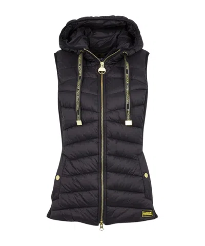 Barbour Grid Gilet In Black