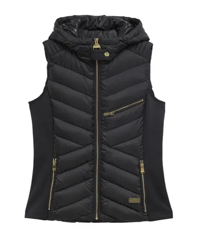 Barbour Grid Gilet In Black