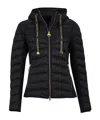 Barbour Grid Quilted Jacket In Black
