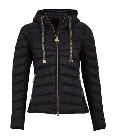 Barbour Grid Quilted Jacket In Black
