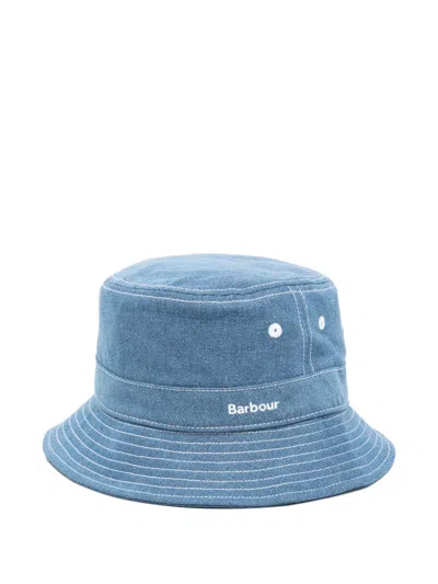 Barbour Grindle Bucket Hat In Blue