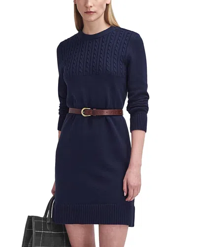 Barbour Guernsey Sweater Dress In Navy