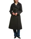 Barbour Gwyn Trench Coat In Black