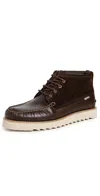 Barbour Hadston Chukka Boots Dark Brown In Brown