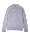 Barbour Half-zip Sweater In Gray