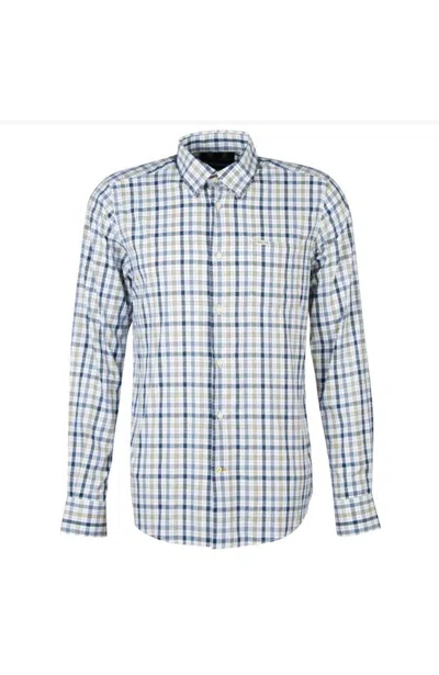 Barbour Hallhill Performance Shirt In Blue