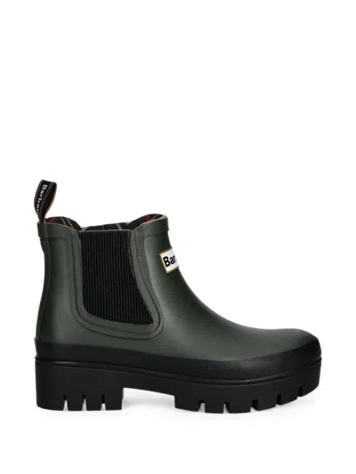 Barbour Halton Ankle Wellingtons In Grün