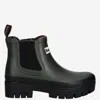 Barbour Halton Waterproof Chelsea Rain Boot In Green