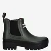 Barbour Halton Waterproof Chelsea Rain Boot In Green
