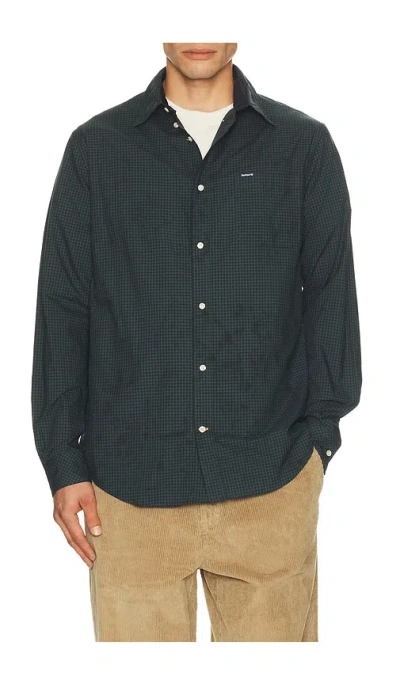 Barbour Harbourwall Shirt In Green