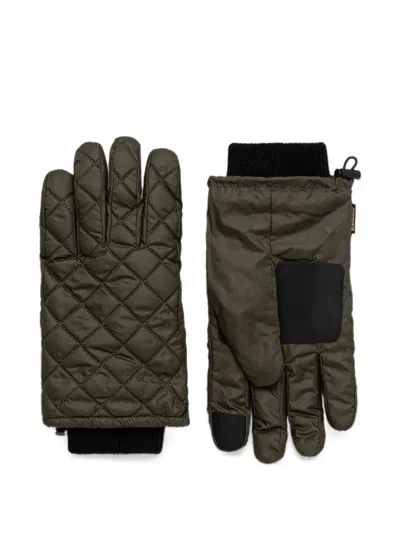 Barbour Harker Waterproof Gloves In Green