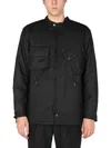 Barbour Multi-pocket Zip-up Jacket In Black