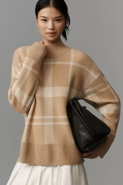 Barbour Harriet High-neck Sweater In Brown