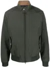 Barbour Zip-up Lightweight Jacket In Grey