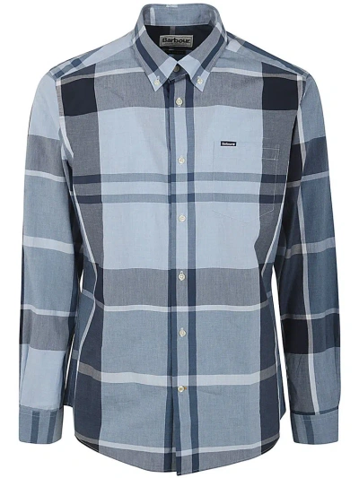 Barbour Harris Tailored Shirt In Gnawed Blue