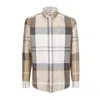 Barbour Tailored Shirt Featuring Plaid Pattern And Pockets