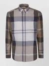 Barbour Harris Tailored Shirt Featuring Pocket In Gray