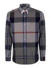 Barbour Tailored Shirt Check Collar Button-down In Green