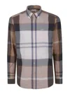 Barbour Harris Tailored Shirt Featuring Pocket In Nude & Neutrals