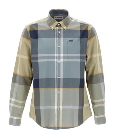 Barbour Harris Tartan Regular Fit Shirt In Gray