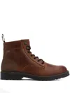 Barbour Harrison Waterproof Leather Boots In Multi