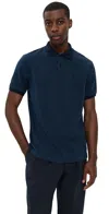 Barbour Harworth Tailored Fit Polo Shirt Navy