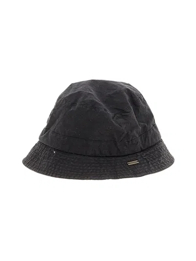 Pre-owned Barbour Hat In Black