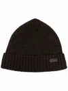 Barbour Hat Carlton Beanie In Green