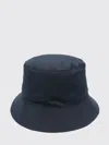 Barbour Reversible Check Pattern Bucket Hat In Blue