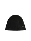 Barbour Carlton Ribbed Beanie In Green