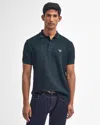Barbour Haverton Mens Tailored Polo Shirt In Green