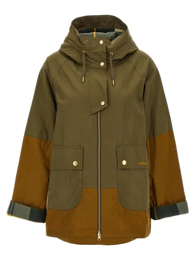 Barbour Hayley Casual Jackets And Parka Multicolor In Green