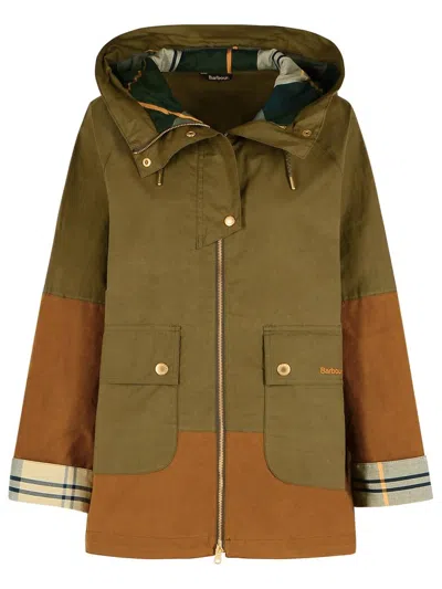 Barbour Hayley Hooded Jacket In Multi