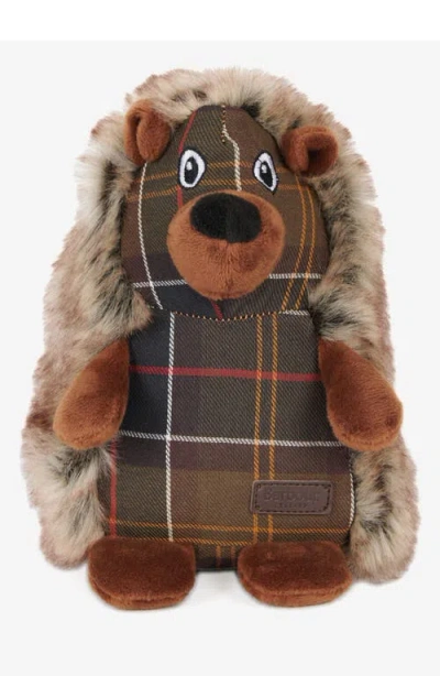 Barbour Hedgehog Dog Toy In Brown