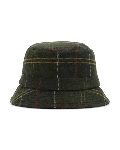 Barbour Heidi Tartan Bucket Hat In Black