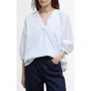 Barbour Heidi Windowpane Check Cotton Top In White