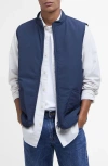 Barbour Henley Liddesdale Padded Gilet Vest In Navy