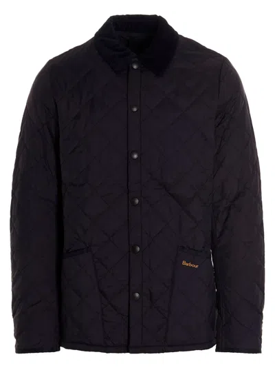 Barbour Heritage Liddesdale Quilted Jacket In Black