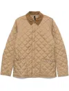 Barbour Heritage Liddesdale Quilted Jacket In Brown