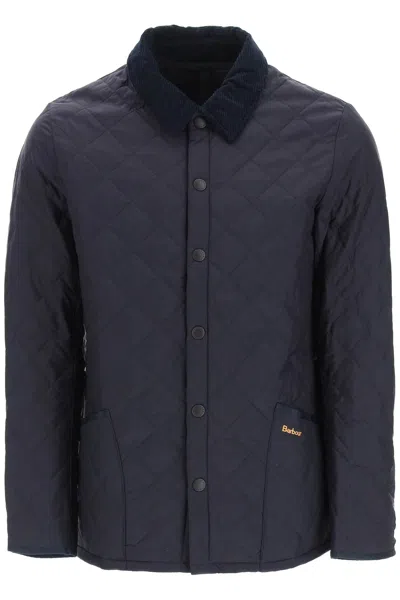 Barbour Heritage Liddesdale Padded Jacket In Blue