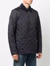 Barbour Liddesdale Mens Quilted Jacket In Navy