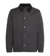Barbour Heritage Liddesdale Quilted Jacket In Black