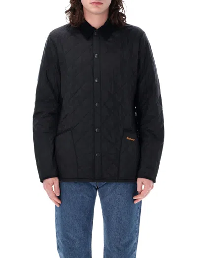 Barbour Heritage Liddesdale Quilted Jacket In Black