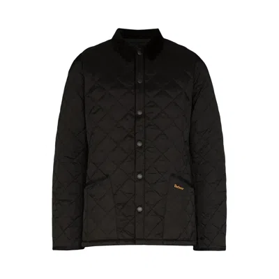 Pre-owned Barbour Heritage Liddesdale Quilted Jacket 'black' | Men's Size L