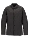 Barbour Heritage Quilted Jacket In Gray