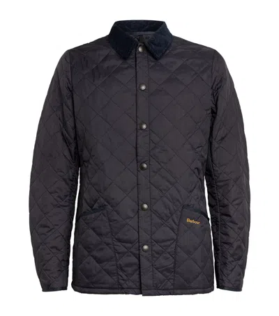 Barbour Heritage Liddesdale Quilted Jacket In Navy