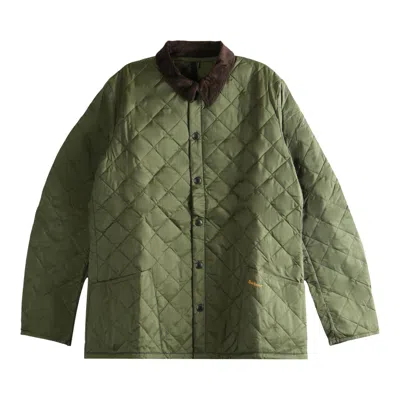 Pre-owned Barbour Heritage Liddesdale Quilted Jacket 'olive' | Green | Men's Size Xl