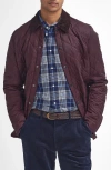 Barbour Heritage Liddesdale Quilted Jacket In Winter Blackberry