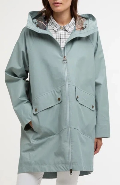 Barbour Heron Waterproof Jacket In Green