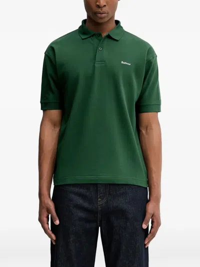 Barbour Hexham Polo Shirt In Green